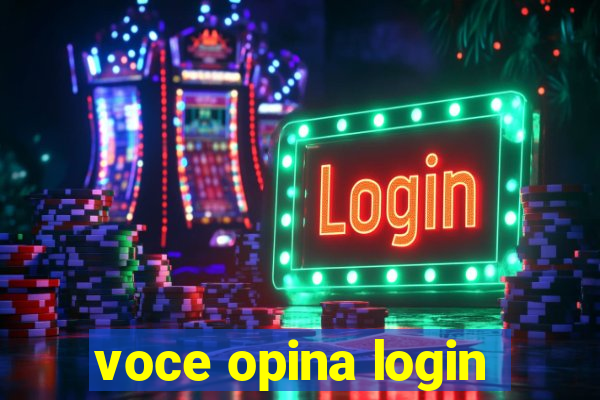 voce opina login